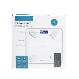 BROOKSTONE White Multi Health Scale